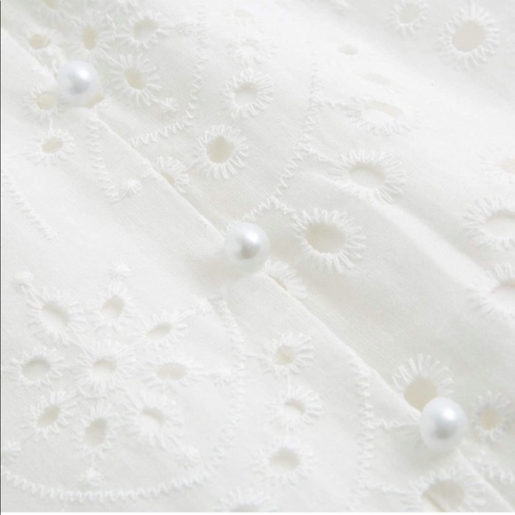 Pearl Button V Neck Spaghetti Strap Maxi Dress - Picture 5 of 5